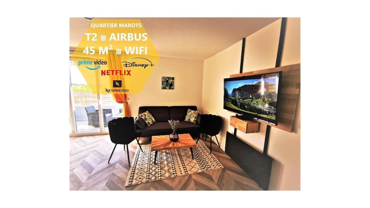 T2 Cosy ₪ Residence Securise ₪ Airbus ₪ Piscine Colomiers Exteriör bild